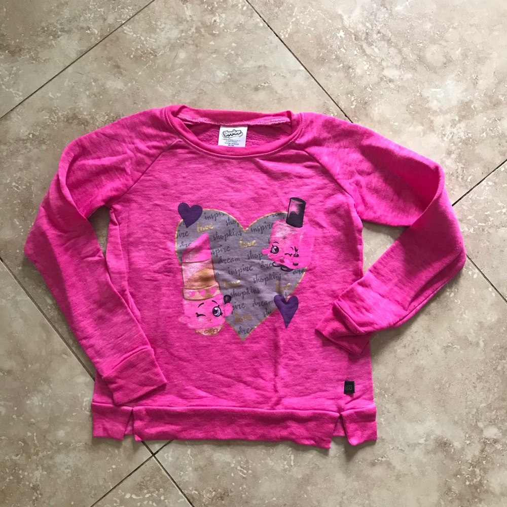 Shopkins Sweatshirt- Read description about size